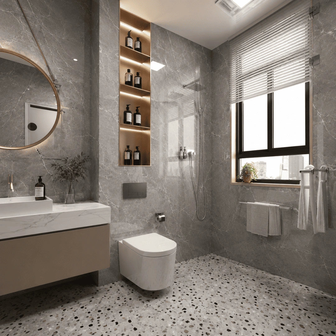Self-Adhesive Marble Wall Panel – Transform Your Space in Just 30 Minutes – (270 cm x 110 cm)