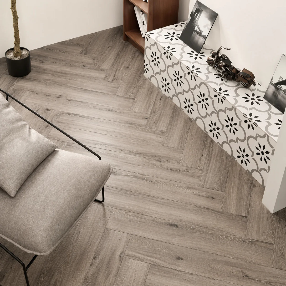 Waterproof Wood Flooring - Transform Your Space in Just 30 Minutes - (60 cm × 15 cm)