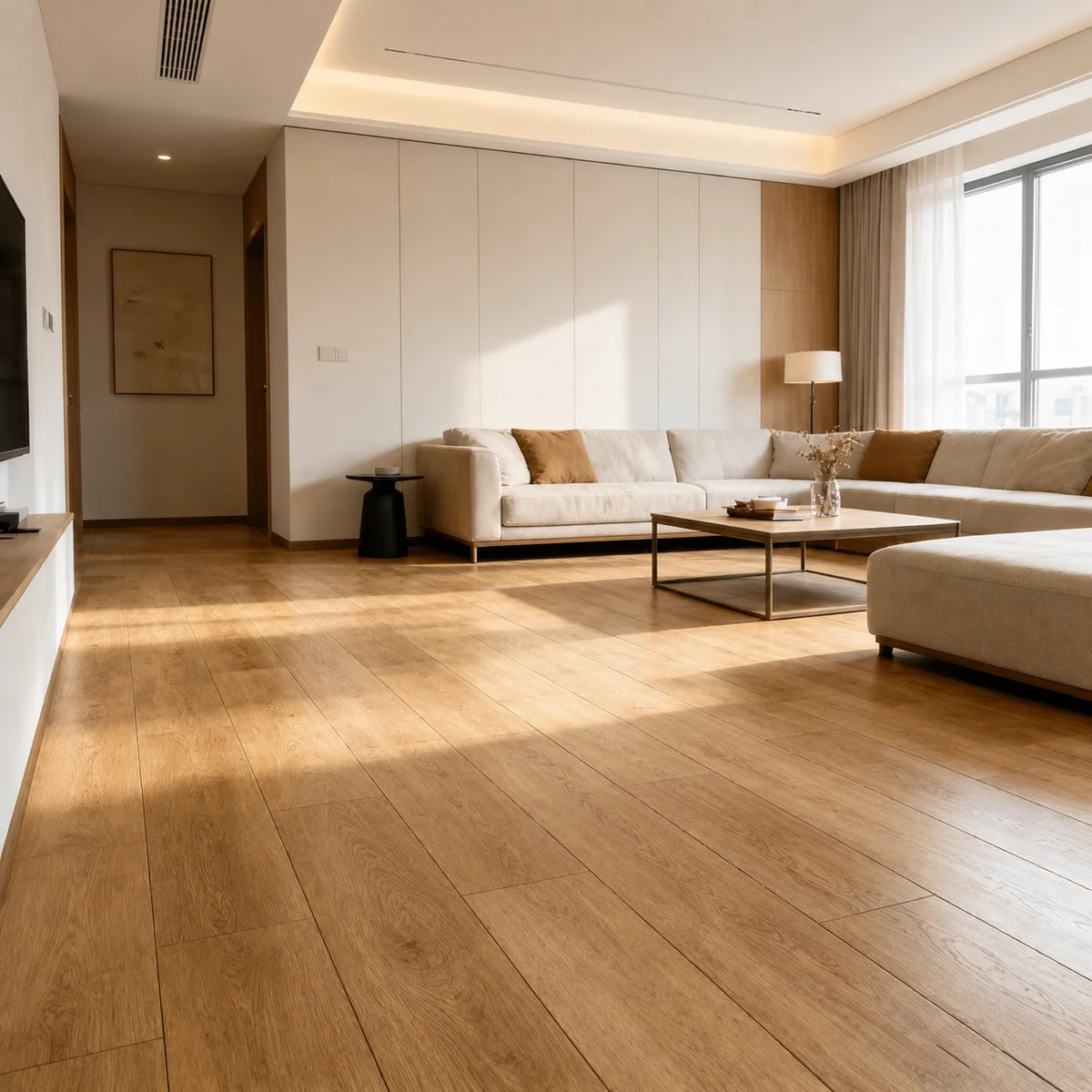 Waterproof Wood Flooring - Transform Your Space in Just 30 Minutes - (60 cm × 15 cm)