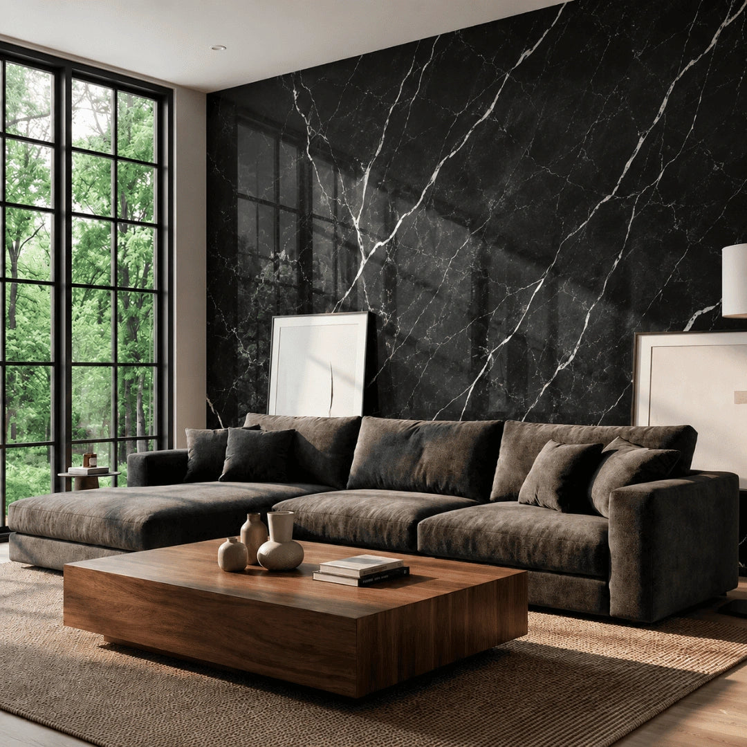 Self-Adhesive Marble Wall Panel – Transform Your Space in Just 30 Minutes – (270 cm x 110 cm)