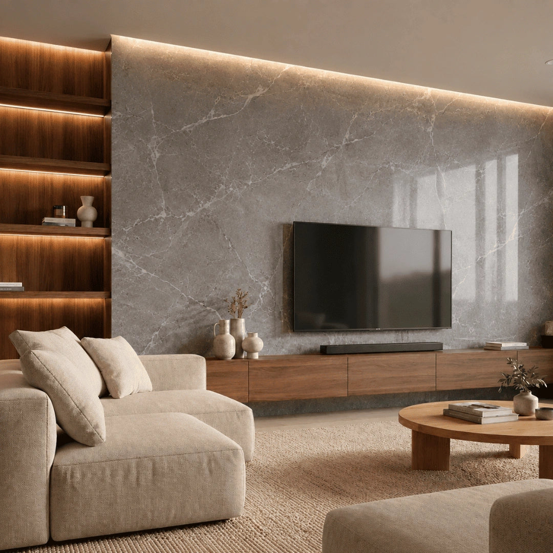 Self-Adhesive Marble Wall Panel – Transform Your Space in Just 30 Minutes – (270 cm x 110 cm)