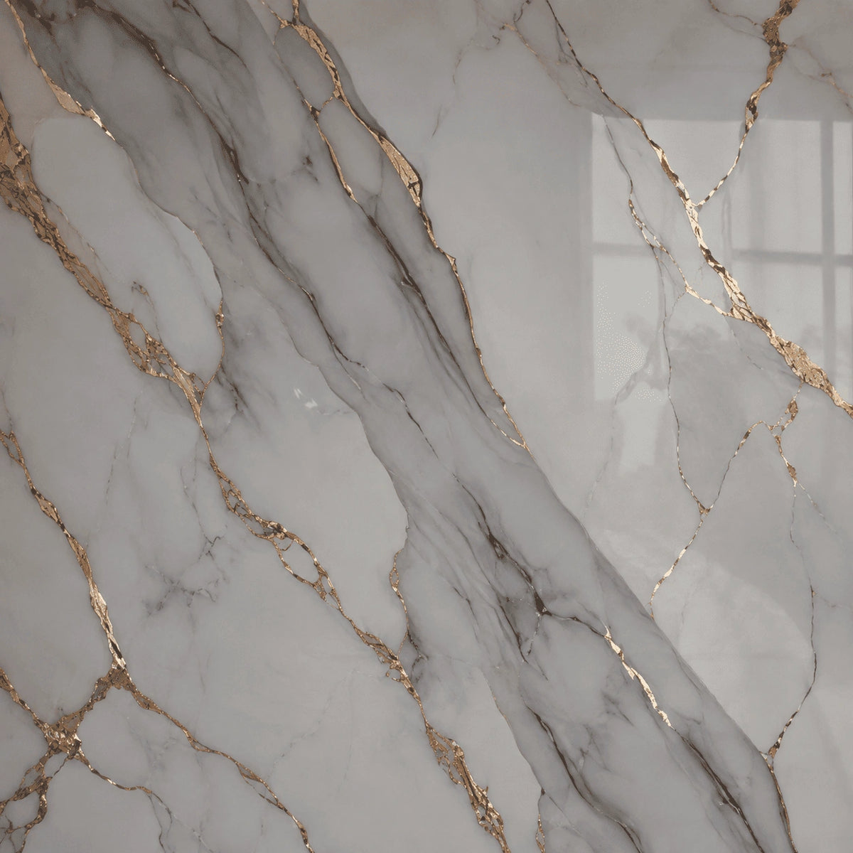 Self-Adhesive Marble Wall Panel – Transform Your Space in Just 30 Minutes – (270 cm x 110 cm)